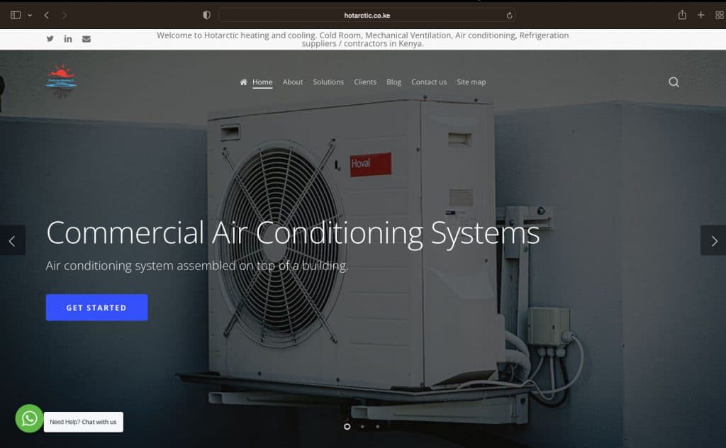 Hotarctic Heating and Cooling