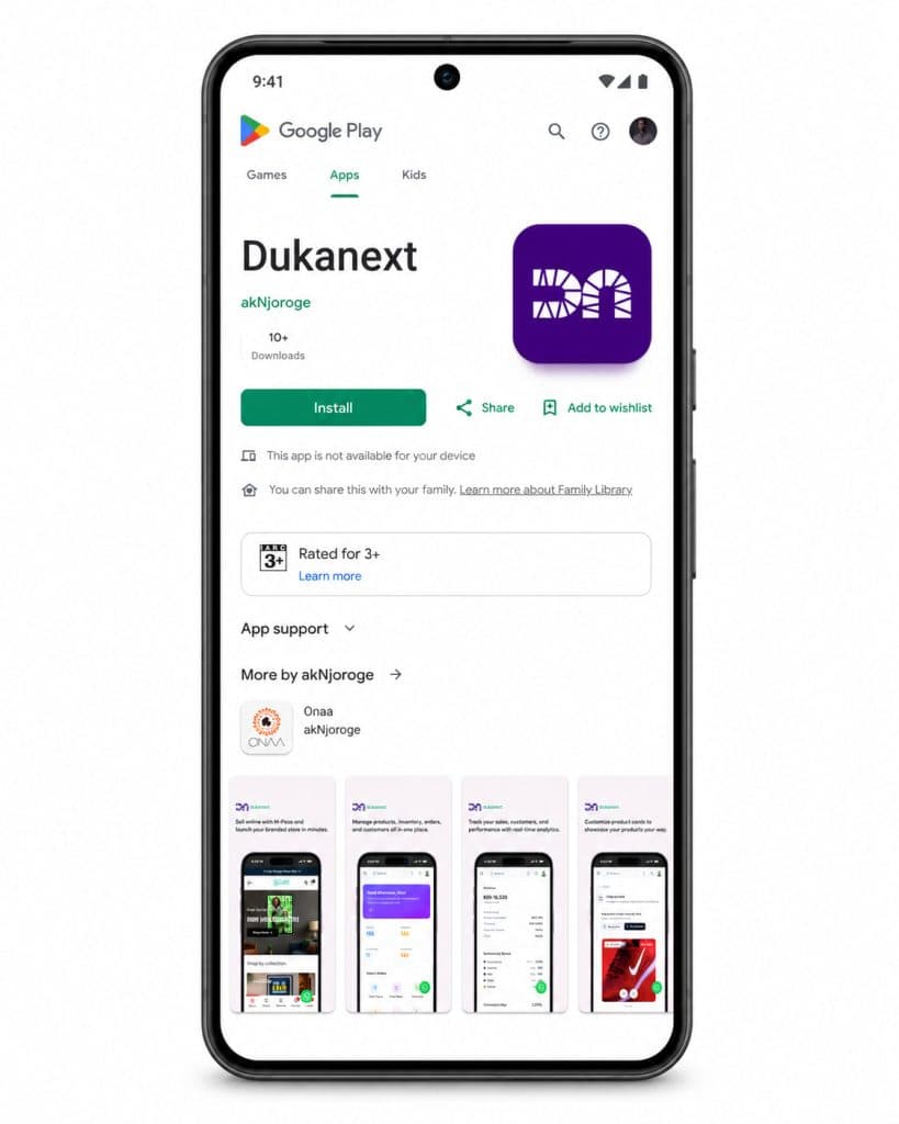 Dukanext Mobile App